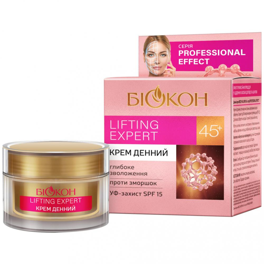 Біокон Крем для лица  PROFESSIONAL EFFECT Дневной LIFTING EXPERT 45+, 50 мл (4820160037328) - зображення 1