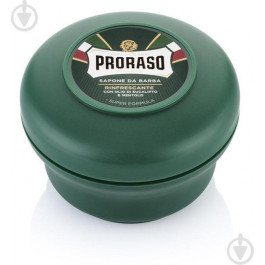   Proraso Мыло Для Бритья  Green (New Version Super Formula) Eucalyptus and Menthol Shaving Soap Jar 150 мл (8