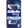 Gillette Набор одноразовых станков для бритья 3шт  Sensor 3 Comfort 7702018489619 - зображення 1