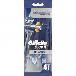   Gillette Бритва  одноразовая Blue 2 Max 4 шт (7702018956661)