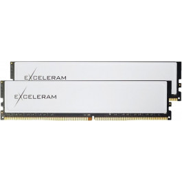   Exceleram 32 GB (2x16GB) DDR4 3200MHz Black&White White Sark (EBW4323222XD)