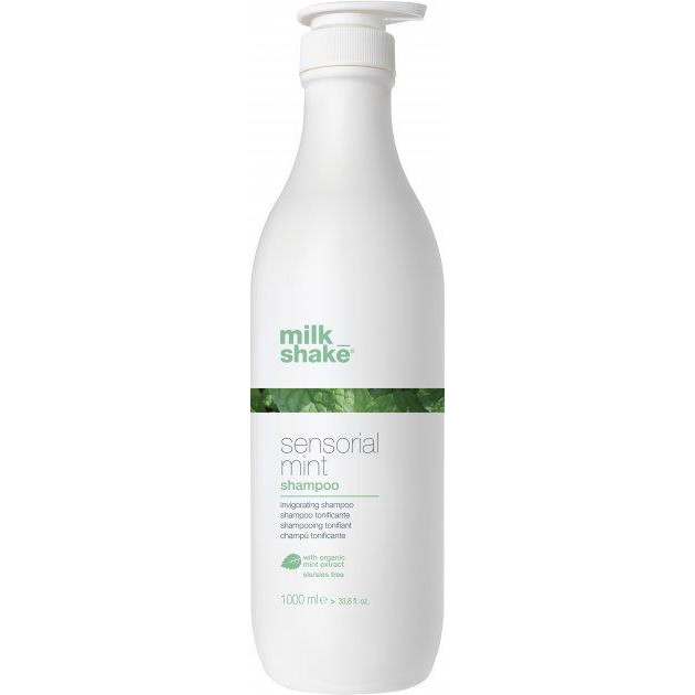 Milk Shake Шампунь  Sensorial Mint Shampoo для чутливої шкіри голови з екстрактом м&#39;яти 1000 мл (8032274057 - зображення 1