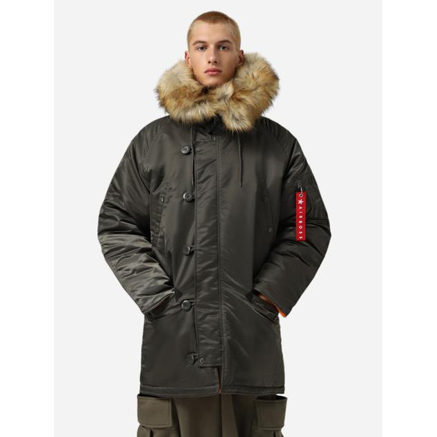 Airboss Парка чоловіча  Discovery Parka 177001033221 4XL Сіра (608275044981) - зображення 1