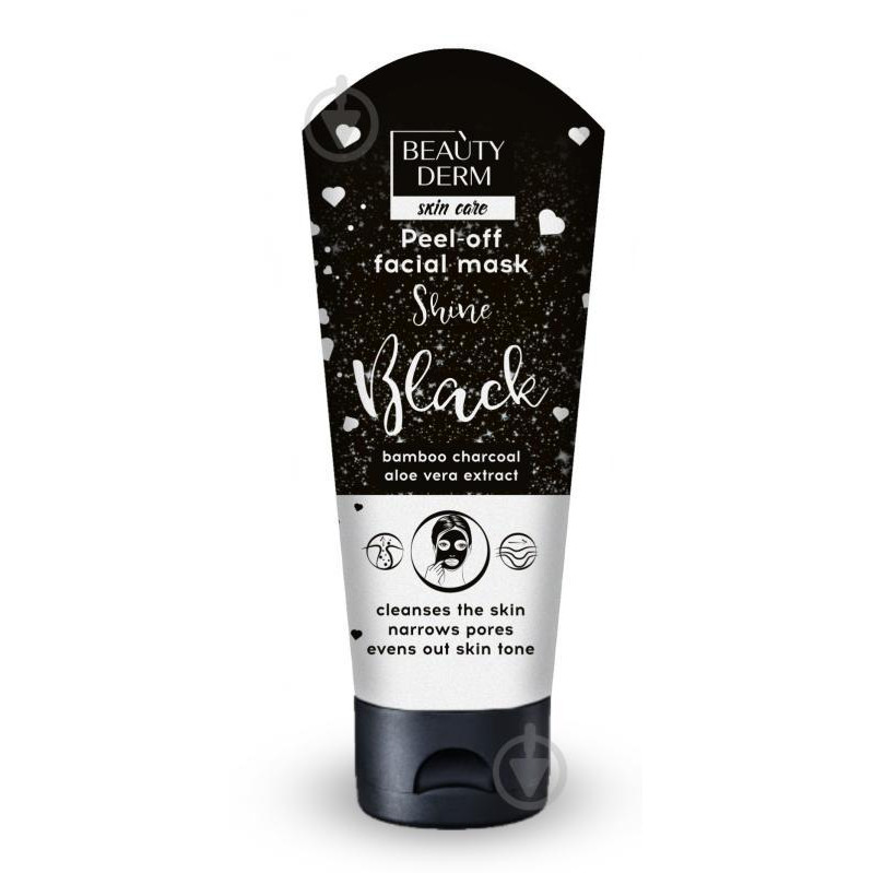 Beauty Derm Маска для обличчя  Black 65 мл - зображення 1