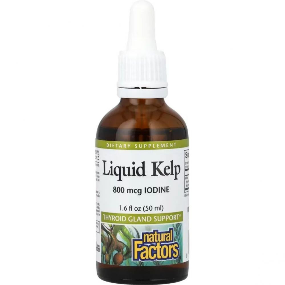 Natural Factors Liquid Kel у краплях 800 мкг 50 мл - зображення 1