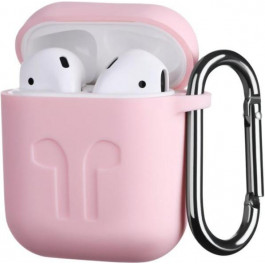   2E Чохол  для Apple AirPods, Pure Color Silicone Imprint (1.5 mm), Light pink (2E-AIR-PODS-IBSI-1.5-LPK