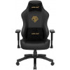 Anda Seat Phantom 3 L Black & Gold (AD18Y-06-B-PVC) - зображення 1