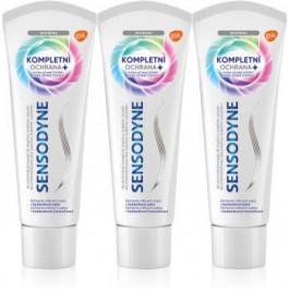   Sensodyne Complete Protection Whitening відбілююча зубна паста 3x75 мл