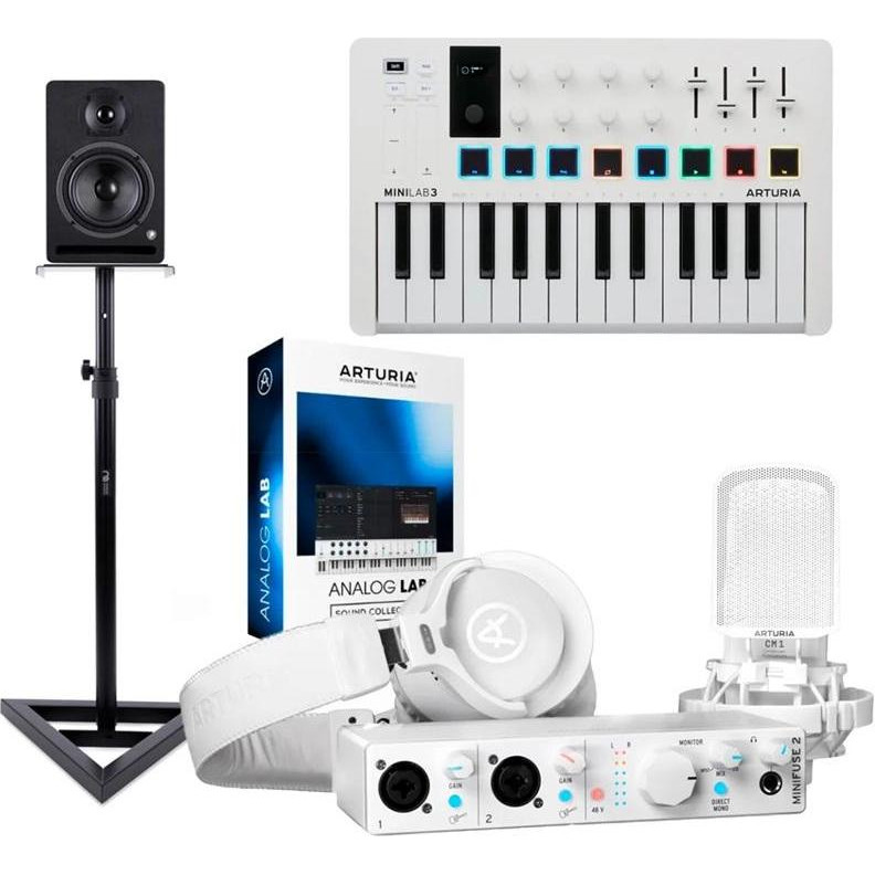 Arturia MiniFuse Recording Pack White - зображення 1