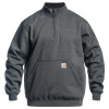 Carhartt WIP Кофта  Midweight Quarter-Zip Mock-Neck - Carbon XXL - зображення 1