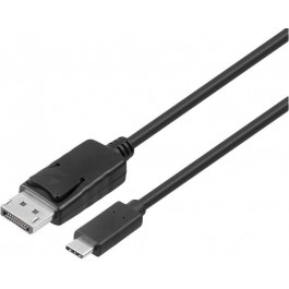   2E USB-C to DisplayPort 1m Black (2EW-1925)