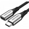 Vention USB-C to USB-C 1m Grey (TABHF) - зображення 1