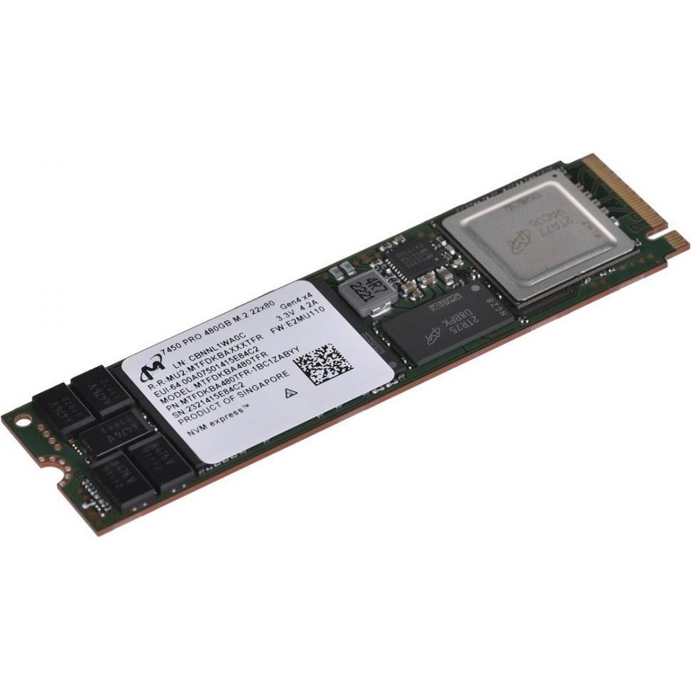 Micron 7450 PRO 480 GB (MTFDKBA480TFR-1BC1ZABYYR) - зображення 1