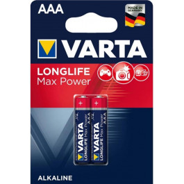   Varta AAA bat Alkaline 2шт MAX TECH (04703101412)