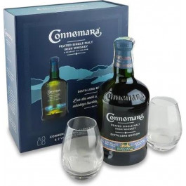   Connemara Віскі  Distillers Edition 0,7 л + 2 склянки, 1 шт (3068680063002)