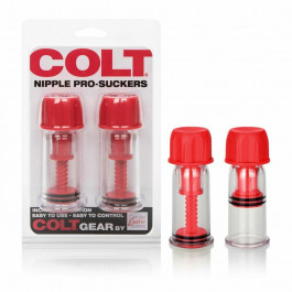 California Exotic Novelties COLT Nipple Pro-Suckers Red (CE13242-1)