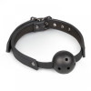 Easytoys Кляп Ball Gag With PVC Ball - Black Easytoys (ET28266) - зображення 1