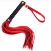 DS Fetish Флогер  Leather flogger S red (292000123) - зображення 2