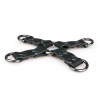 Easytoys Хрестовина , Zwarte Kunstleren Hogtie (28334/ET282BLK) - зображення 4