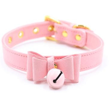 DS Fetish Collar pink with bell (261300123) - зображення 1