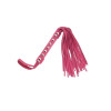 DS Fetish Leather flogger pink suede leather (291300121) - зображення 1