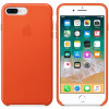 Apple iPhone 8 Plus/7 Plus Leather Case Bright Orange (MRGD2) - зображення 1