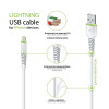 Intaleo CBFLEXL0 Lightning 0.2m White (1283126487439) - зображення 2