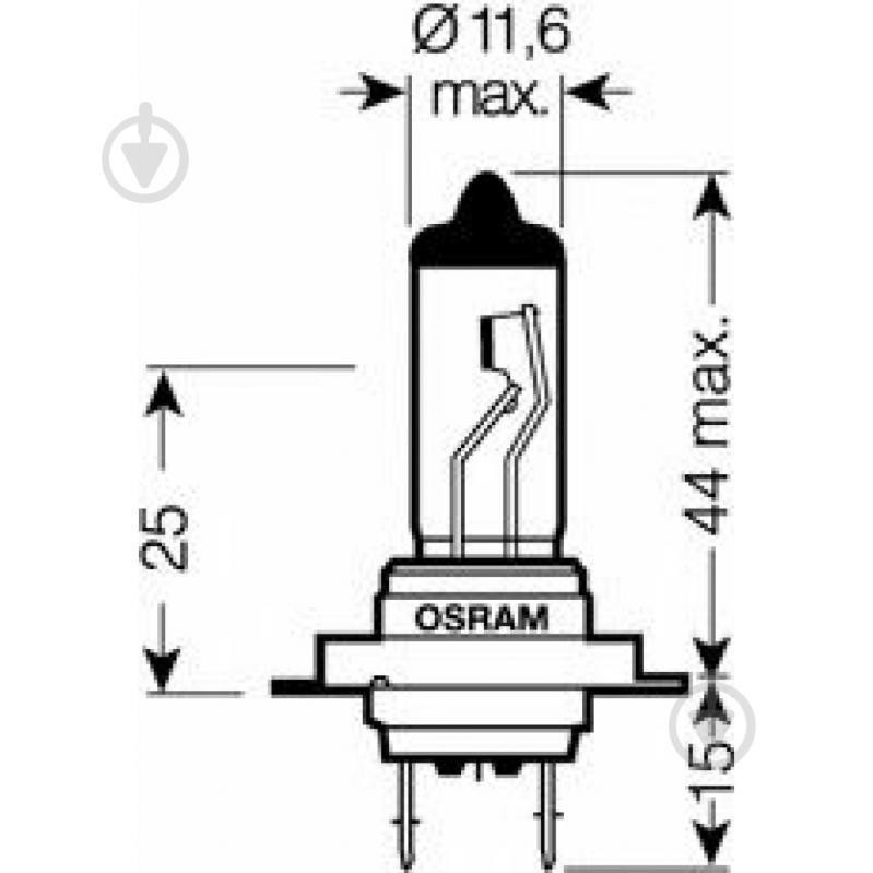 Osram H7 Ultra Life 12V 55W (64210ULT02B) - зображення 1