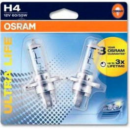   Osram H4 Ultra Life 12V 60/55W (64193ULT-02B)