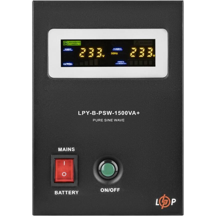 LogicPower LPY-B-PSW-1500VA+ 1050W 10A/15A 24V (4130) - зображення 1