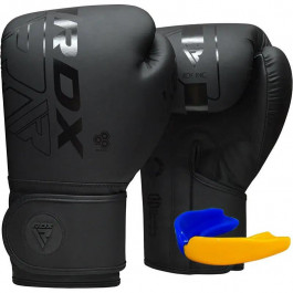   RDX Боксерські рукавички F6 Kara, 14oz Matte Black (BGR-F6MB-14OZ)