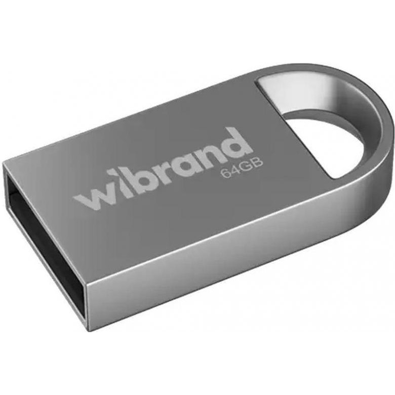 Wibrand 64 GB lynx Silver USB 2.0 (WI2.0/LY64M2S) - зображення 1