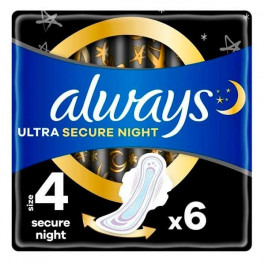   Always Прокладки гигиенические  Ultra Secure Night (размер 5) (8001841733012)