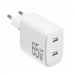   Brevia ePowerGaN 2xUSB-C PD65W (44065GDCW)