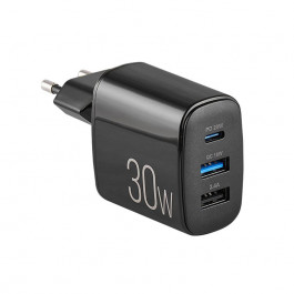   Brevia ePower 2xUSB-A+USB-C PD20W+QC18W (45030DUCB)