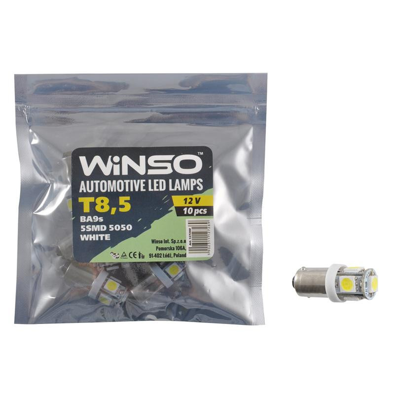 Winso T8.5 12V SMD5050 BA9s 127260 - зображення 1