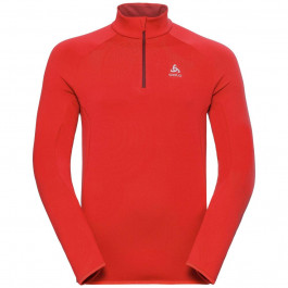   ODLO Кофта  MIDLAYER 12 ZIP CARVE WARM XXL 38600 (FIERY RED) 7613361285653