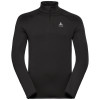 ODLO Кофта  MIDLAYER 12 ZIP CARVE WARM XXL 15000 (BLACK) 7613361285592 - зображення 1