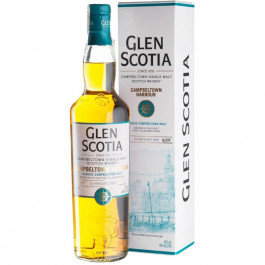   Glen Scotia Віскі  Campbeltown Harbour Single Malt Scotch Whisky 40% 0.7 л, у подарунковій упаковці (50168401612