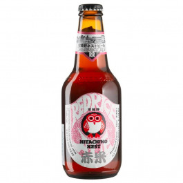   Hitachino Nest Beer Пиво  Red Rice Ale світле, нефільтроване, 7% 0,33 л (4934418001310)