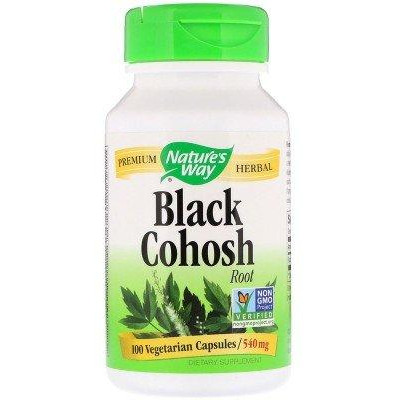 Nature's Way Nature's Way Black Cohosh Root 540 mg 100 Caps Клопогон (Циміцифуга) - зображення 1