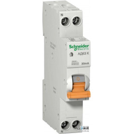   Schneider Electric АД63К 1+N 32A 30MA C 18мм (12525)