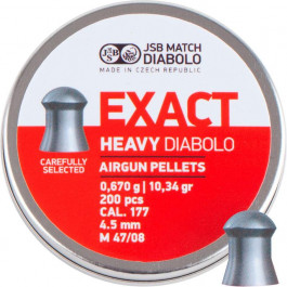   JSB Diabolo Exact Heavy 4.52 мм, 0.67 г, 500 шт.