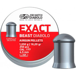   JSB Diabolo Exact Beast 4.52 мм, 1.05 г, 250 шт.