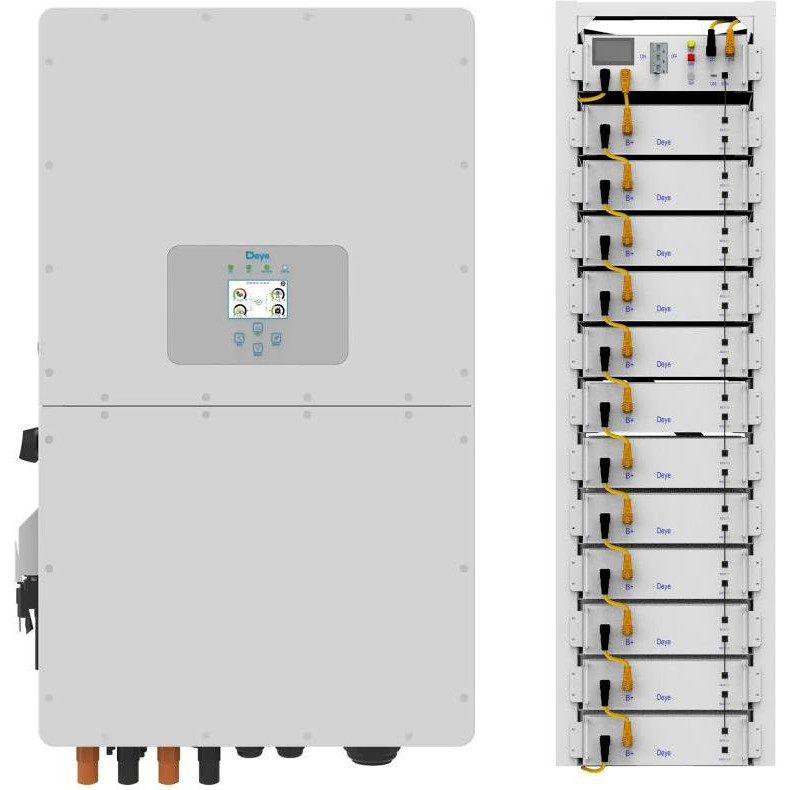 Deye SUN-50K-SG01HP3-EU-BM4-BOS-G12-61.44kW-LFP - зображення 1