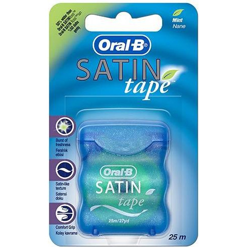 Oral-B Satin Tape м'ята 25 м (5010622017978) - зображення 1