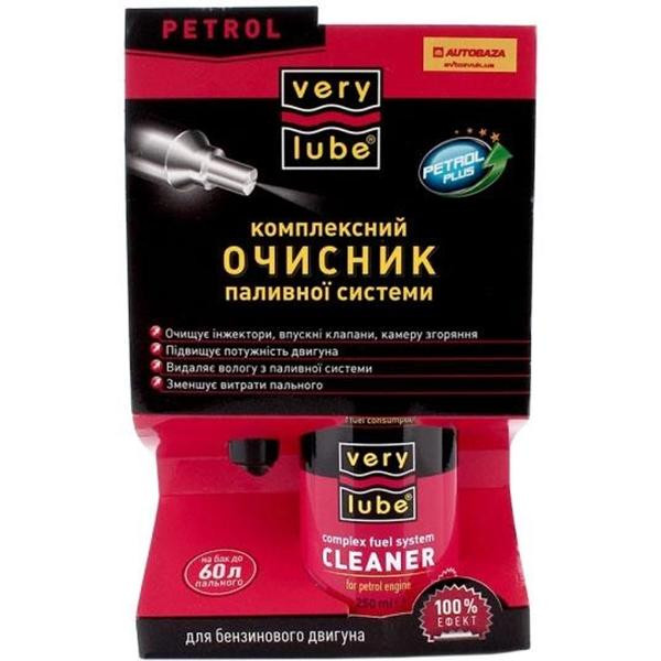 XADO Очищувач паливної системи двигуна Xado VeryLube бензин 250мл. ХВ 30024 - зображення 1