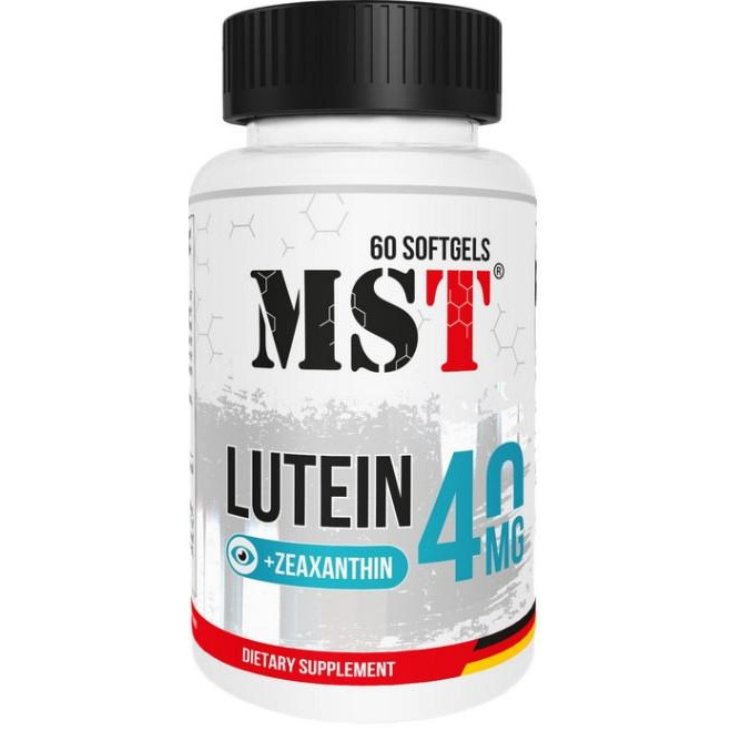 MST Nutrition Lutein 40 mg 60 капсул - зображення 1