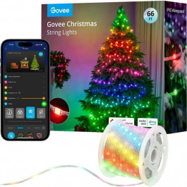   Govee H70C2 Smart LED RGBIC Christmas Lights WiFi+Bluetooth 20m (H70C23D1)