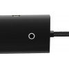 Baseus Lite Series 4-Port Type-C HUB 0.25m Black (WKQX030301) - зображення 4